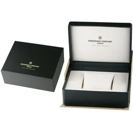 Frederique Constant Classics Carree Calander Moonphase FC-265N4C6 Damenuhr Quartz 30mm 3ATM