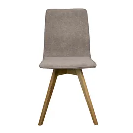 Andas Esszimmerstuhl »Rania« (Set) 2 Stk.Massivholzgestell, mit Keder braun