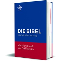 Katholisches Bibelwerk Bibel mit Schreibrand (Blauer Einband)