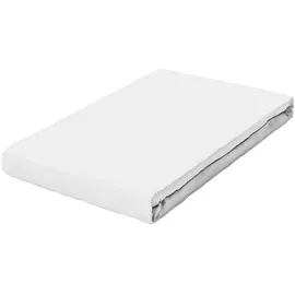 schlafgut Spannbettlaken Baumwolle-Jersey-Elasthan 120 x 200 - 130 x 220 cm weiß 1 St.