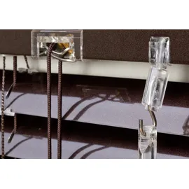 LIEDECO Jalousie LIEDECO "Aluminium-Jalousie" Gr. 13, braun (mokka), B:60cm H:160cm, Jalousien, Aluminium