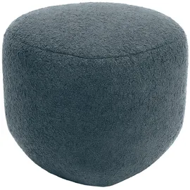 deluke Sitzhocker SUMIR Stoff 52 x 32 x 48 cm Dunkelgrau