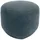 deluke Sitzhocker SUMIR Stoff 52 x 32 x 48 cm Dunkelgrau