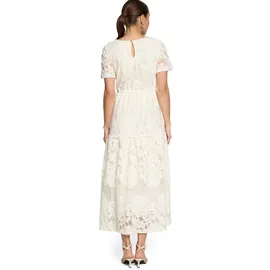 Zero Maxikleid Spitzenkleid Beige 34