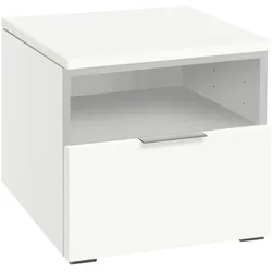 Hasena Accessoires Onia Nachttisch Holzwerkstoff 45x50x41 cm - montiert - Weiß