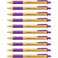 Stabilo - Druck-Kugelschreiber - pointball - 10er Pack -