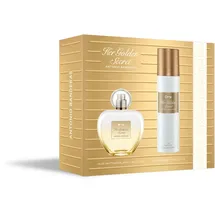 Antonio Banderas Her Golden Secret Eau de Toilette 80 ml + Deo Spray 150 ml Geschenkset