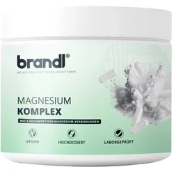 brandl® Magnesium Kapseln hochdosiert | Premium Magnesium Komplex | Unabhängig laborgeprüft 360 St