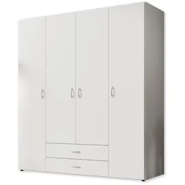 SchlafKONTOR Base 160 x 177 x 52 cm weiß