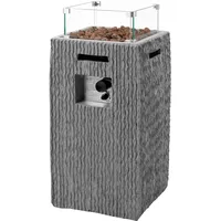 Tepro Brighton Eckig Grau