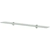 vidaXL Wand Regal Glasregal Glasboden Glasablage Badregal Mattiert 90x20 cm 8 mm