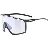 Uvex Mtn Perform V Sportbrille (Größe One Size, schwarz)