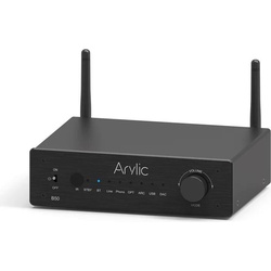 Arylic B50 Wzmacniacz Bluetooth, Stereoverstärker, Schwarz