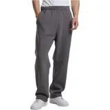 URBAN CLASSICS Fluffy Trackpants grau L