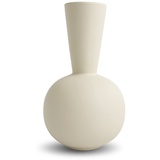 Cooee Design Trumpet-Vase aus Keramik in der Farbe Shell