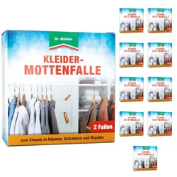 Silberkraft Effektive Kleidermottenfalle 10x2 St