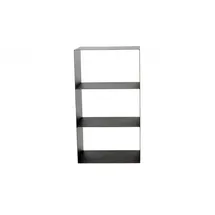 feueranker® Brennholzregal Edelstahl verschiedene Größen Schwarz