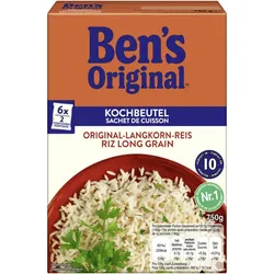 Ben"s Original Langkorn Reis Kochbeutel 750G'