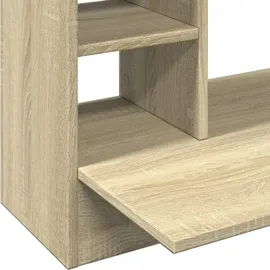 vidaXL Wand-Schreibtisch Sonoma Eiche 105x48x75 cm Holzwerkstoff