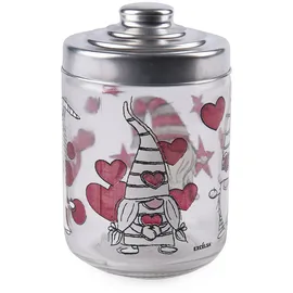 Excelsa Wichtel Sweet Home Glas mit Deckel 800 ml