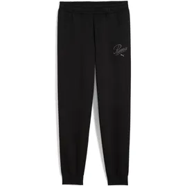 Puma ESS SCRIPT Jogginghose Schwarz 152