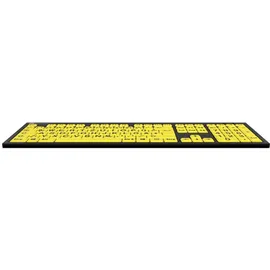 LogicKeyboard XL Print PC Slim Line NERO DE