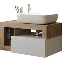 WELLTIME Waschtisch »Hamburg«, 1 Schubkasten, Breite 79 cm, Soft-Close,