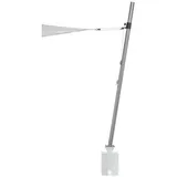 Schneider Schirme Sonnensegel Mast Stahl Silber