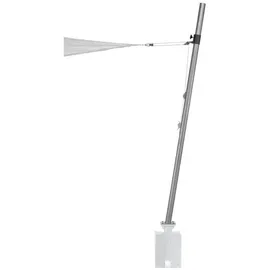 Schneider Schirme Sonnensegel Mast Stahl Silber