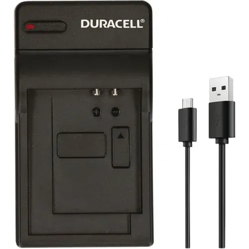 Duracell Ladegerät mit USB Kabel für DR9695/NP-FM500H