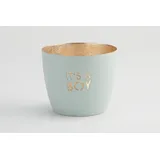 G-C Windlicht Madras Eisen Blau