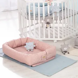 roba Babylounge 3 in 1 'roba Style', rosa/mauve, Wickelauflage, Bettschlange
