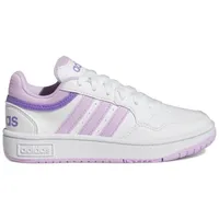 Adidas Hoops Shoes Schuhe, Cloud White/Lilac/Violet Fusion, 36 2/3