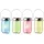 Lumineo Solarleuchte Glas 8x14cm 4er Set warmweiß