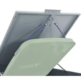deluke Mülltonnenbox GORILO 69 x 79 x 117 cm grau