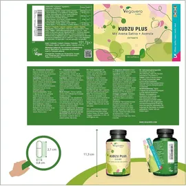 Vegavero Kudzu Plus Kapseln 180 St.