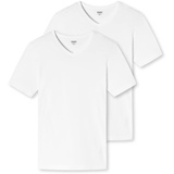 SCHIESSER UNCOVER by SCHIESSER Herren T-Shirt 2er Pack - Unterhemd/Shirt Kurzarm - L