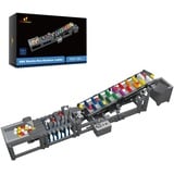 JMBricklayer Marble Rush Bausteine Sets, 70121 Technik Achterbahn Klemmbausteine, Murmelbahn Modellbausatz Konstruktionspielzeug für Erwachsene und Jugen