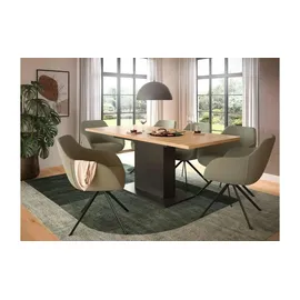 xonox.home Motion 150 x 76 x 90 cm Eiche braun/grau