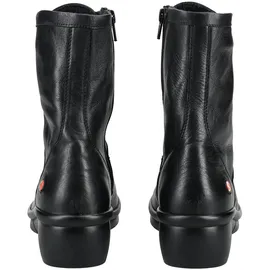 Softinos Stiefelette Leder | Schwarz 40