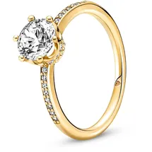Pandora SHINE Ring Funkelnde Krone Goldfarben, 60/19,1