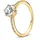 Pandora SHINE Ring Funkelnde Krone Goldfarben, 60/19,1