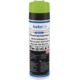 Beko TecLine Fluoromarker Schreibspray, 500ml, leuchtgrün