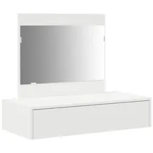 vidaXL Schminktisch Weiß 83 x 40 x 70 cm Holzwerkstoff 865199