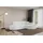 altdecor Ecksofa Ottomane Rechts TARO-L1 - 243x171x79,5 cm Weiß