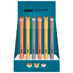 Tintenroller BEBE Friends Boys sortiert INTERDRI13331/313492 3 Tiermotive i.Disp