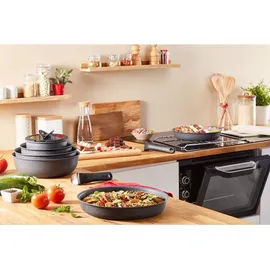Tefal Ingenio Natural Force Pfannenset 3-teilig L3969102 - Schwarz