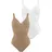 Nuance T-Shirt-Body Damen nougat+weiß Gr.80 Cup C