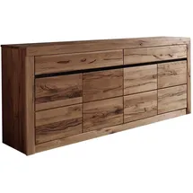 MASSIVMOEBEL24.DE MONTREUX 202 x 80 x 43 cm braun