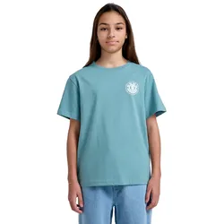 T-Shirt ELEMENT "Seal Bp", Kinder, Gr. 8(125-130cm), blau (trellis), 100% Baumwolle, Kurzarm, Shirts
